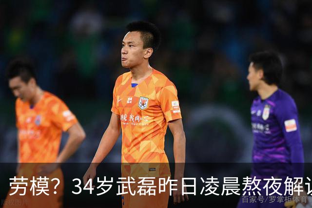 劳模？34岁武磊昨日凌晨熬夜解说世界杯决赛，今晚替补并罚中点球